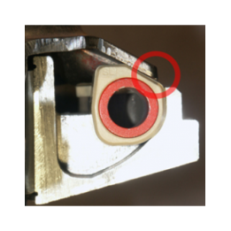 GALETS SPÉCIAUX AUTOLUBRIFIES - GP 800 - Ø 25 X 19 / 16 GRS