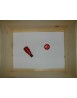 EMBOUTS DE GUIDON ROUGES - TMAX - LA PAIRE