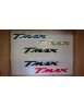 SIGLE TMAX EN RELIEF COULEUR CARBONE - LA PAIRE