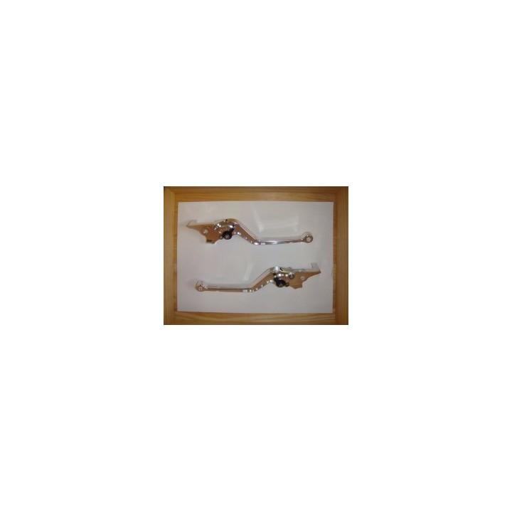 LEVIERS DE FREIN REGLABLES ALU TMAX 2008/2020 - La paire