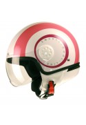 HELMET PROJECT SMARTY ROSE ET BLANC