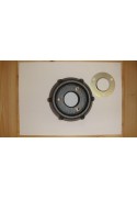 GRILLE RONDE DE POT CARBONE MAT - XMAX