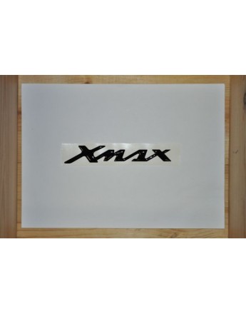 SIGLE XMAX EN RELIEF NOIR - LA PAIRE